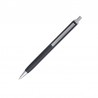 Pix metalic cu grip, mina albastra, 0.7 mm, Linc