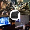 Mini tastatura si gamepad wireless, 6 in 1, jack 3.5 mm, negru, Uniplay