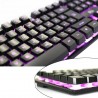 Tastatura Gaming multimedia iluminata in 3 culori, Rii 