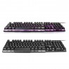 Tastatura Gaming multimedia iluminata in 3 culori, Rii  