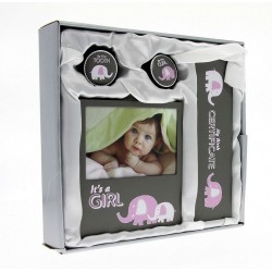 Set Baby Shower, rama foto 10x15, cutiuta suvita, dintisor, certificat