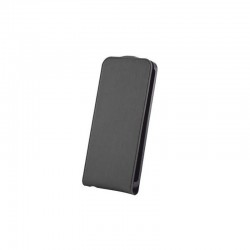 Husa Flip Premium pentru LG L7, piele ecologica, culoare negru