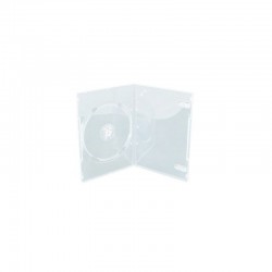 Carcasa 2 DVD-uri AMARAY, dimensiuni 19x13.5 cm, culoare alb