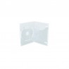 Carcasa 2 DVD-uri AMARAY, dimensiuni 19x13.5 cm, culoare alb