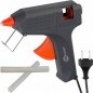 Pistol de lipit cu silicon, 40W, diametru 11 mm, 2 rezerve, IP20, negru Pistol de lipit cu silicon, 40W, diametru 11 mm, 2 rezerve, IP20, negru