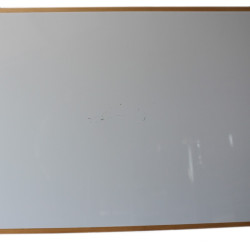Tabla magnetica 120x90 cm, rama din lemn, Resigilata