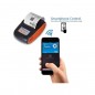 Imprimanta termica portabila Bluetooth, 58 mm, Windows, Android, iOS, USB