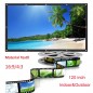 Ecran de proiectie 120 inch 16:9 textil, manual, portabil, fixare perete Ecran de proiectie 120 inch 16:9 textil, manual, portabil, fixare perete