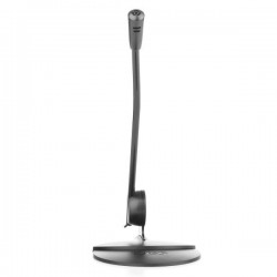 Microfon de birou, 105 dB, suport magnetic, alimentare retea