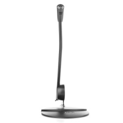 Microfon de birou, 105 dB, suport magnetic, alimentare retea