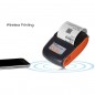 Imprimanta termica portabila Bluetooth, 58 mm, Windows, Android, iOS, USB
