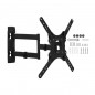 Suport TV rotativ de perete, reglabil 32-52 inch, maxim 32 kg, negru