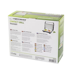 Grill electric, 750W, suprafata ceramica, control temperatura, Esperanza