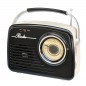 Radio retro Bluetooth USB SD Jack 3.5mm, boxa portabila 2W, aspect vintage Radio retro Bluetooth USB SD Jack 3.5mm, boxa portabila 2W, aspect vintage