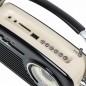 Radio retro Bluetooth USB SD Jack 3.5mm, boxa portabila 2W, aspect vintage Radio retro Bluetooth USB SD Jack 3.5mm, boxa portabila 2W, aspect vintage