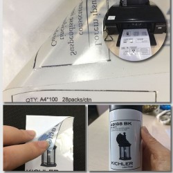 Folie adeziva semi transparenta printabila inkjet, rezistenta apa, A4, 20 coli, Procart