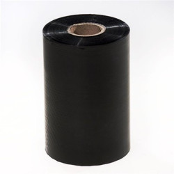 Ribon transfer termic 110 mm x 74 m, diametru 34 mm, etichete, negru