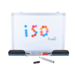 Marker tabla magnetica, varf rotund, grosime scriere 2.8 mm, set 4 culori