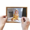 Rama foto Magic, cadru magnetic, hartie 12.7x17.8 cm, birou/perete, lemn