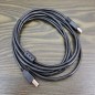 Cablu USB 2.0 imprimanta, tip A-B, lungime 2 metri, negru Cablu USB 2.0 imprimanta, tip A-B, lungime 2 metri, negru