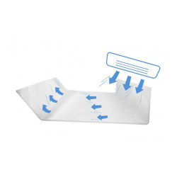 Deflector flux aer conditionat, fixare perete