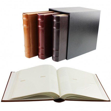 Set 3 albume foto Shadow, 600 poze 10x15, slip-in, piele ecologica, cutie