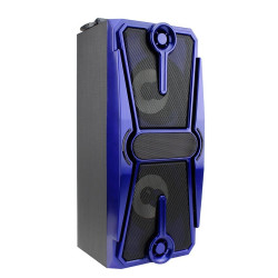 Boxa portabila bluetooth,radio FM, port USB, SD, microfon, telecomanda, Resigilata