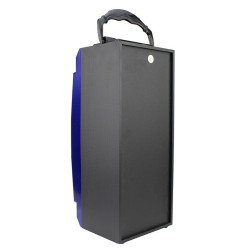 Boxa portabila bluetooth,radio FM, port USB, SD, microfon, telecomanda, Resigilata