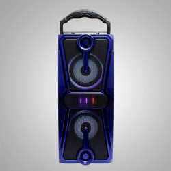 Boxa portabila bluetooth,radio FM, port USB, SD, microfon, telecomanda, Resigilata