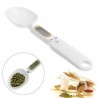 Cantar digital pentru ingrediente, capacitate 500 g, TARA, forma lingura, alb