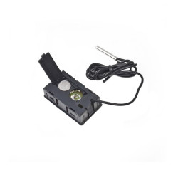 Termometru electronic afisaj LCD, sonda pe cablu, picioruse fixare