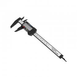 Subler electronic din plastic, display digital, mm/inch, buton calibrare
