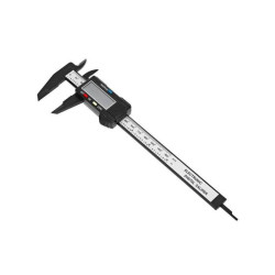 Subler electronic din plastic, display digital, mm/inch, buton calibrare