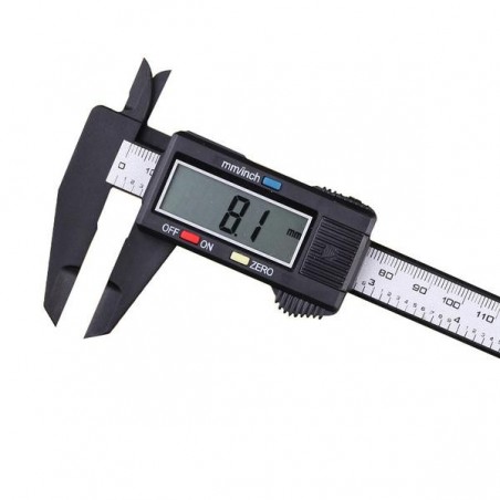 Subler electronic display digital, mm/inch, maxim 150 mm, buton calibrare
