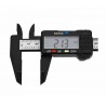 Subler electronic din plastic, display digital, mm/inch, buton calibrare