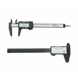 Subler electronic din plastic, display digital, mm/inch, buton calibrare