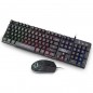 Kit tastatura si mouse gaming, iluminate 7 culori, USB, 3200 DPI, Mafiti Kit tastatura si mouse gaming, iluminate 7 culori, USB, 3200 DPI, Mafiti