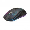 Mouse optic Wireless 2.4GHz, iluminat LED, USB, 1600 DPI, raza actiune 10 m, Rii