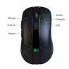 Mouse optic Wireless 2.4GHz, iluminat LED, USB, 1600 DPI, raza actiune 10 m, Rii