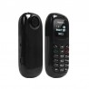Mini telefon tip casca Bluetooth, Micro SIM card, ecran 0.66 inch, ambalaj deteriorat