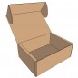 Cutii carton personalizate cu autoformare, KRAFT microondula E 360g natur, FEFCO 0427