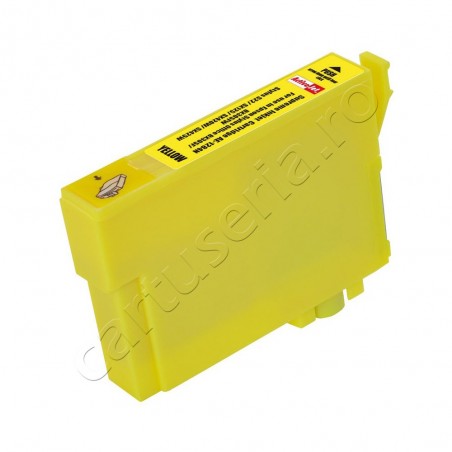Cartus compatibil T1284 yellow pentru Epson C13T12834010, Premium Activejet, Garantie 5 ani