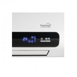 Aeroterma cu ventilator 2200W, fixare perete, lamela, termostat, telecomanda