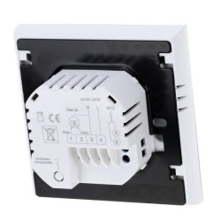 Termostat ambiental cu afisaj LCD, 6+1 programe, programabil, touchscren, Resigilat