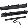 Trepied pentru pictura, aluminiu, inaltime reglabila, negru