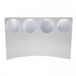 Protectie pardoseala 0.5 mm, PVC, dimensiuni 120x90 cm, RESIGILAT