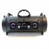 Boxa Bluetooth portabila, 16W, slot microfon, LED, FM, USB TF, 85dB, tip geanta