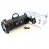 Boxa Bluetooth portabila, 16W, slot microfon, LED, FM, USB TF, 85dB, tip geanta
