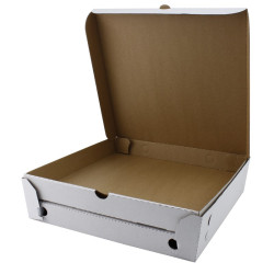 Pachet 2 cutii pizza cu si fara capac, 320x320x80 mm