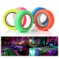 Banda adeziva neon, rola 25m, textil, latime 2.5 cm, reutilizabila Banda adeziva neon, rola 25m, textil, latime 2.5 cm, reutilizabila